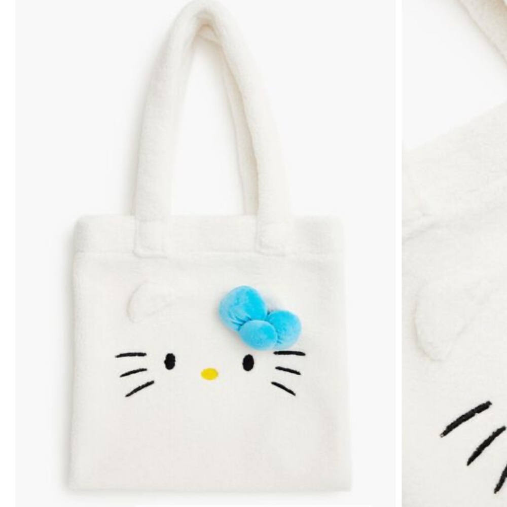 Hello Kitty Plush Tote Bag